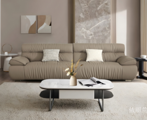 Product picture：Furniture factory依丽兰Home Furnitureproduct name《EVENILAND Italian-style sofa》议价
