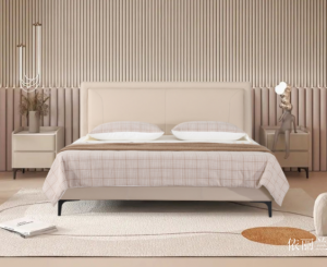 Product picture：Furniture factory依丽兰Home Furnitureproduct name《EVENILAND simple soft bed》议价