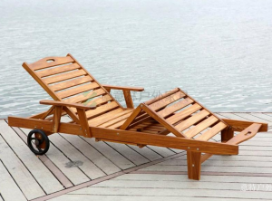 Product picture：Furniture factory意特户外Outdoor furnitureproduct name《Solid Wood Beach Chair》议价