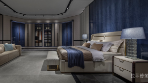 Product picture：Furniture factory拉菲德堡Home Furnitureproduct name《Boundless Series King Bed》议价