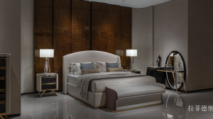 Product picture：Furniture factory拉菲德堡Home Furnitureproduct name《Style Series Bed》议价