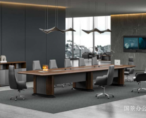 Product picture：Furniture factory国景办公Office furnitureproduct name《Kaster Series Solid Wood Conference Table》议价