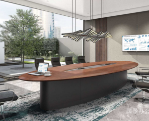 Product picture：Furniture factory国景办公Office furnitureproduct name《Casarte Series Solid Wood Conference Table》议价