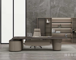 Product picture：Furniture factory国景办公Office furnitureproduct name《Cornino Series Executive Office Desk》议价
