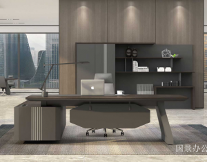 Product picture：Furniture factory国景办公Office furnitureproduct name《Lingdu Series Solid Wood Office Desk》议价