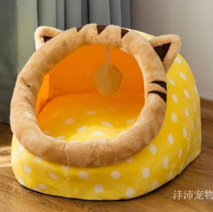 Product picture：Furniture factory沣沛宠物Pet furnitureproduct name《QJBD Tiger Stripe Pet Bed》议价