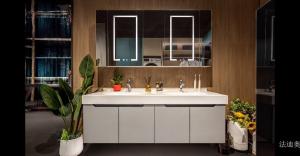 Product picture：Furniture factory法迪奥Bathroom furnitureproduct name《Minimalist Style Bathroom Vanity》议价