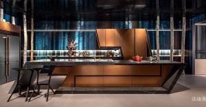 Product picture：Furniture factory法迪奥Bathroom furnitureproduct name《Feifan - Open Kitchen》议价