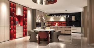 Product picture：Furniture factory法迪奥Bathroom furnitureproduct name《Yuese - Open Kitchen》议价