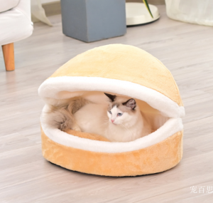 Product picture：Furniture factory宠百思Pet furnitureproduct name《Washable Shell-Shaped Pet Bed》议价