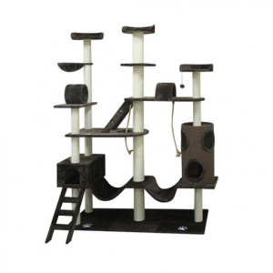 Product picture：Furniture factory庆泉宠物Pet furnitureproduct name《Forest Realm Layered Cat Tree》议价
