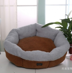 Product picture：Furniture factory庆泉宠物Pet furnitureproduct name《Warm Brown Cloud Nest Pet Bed》议价