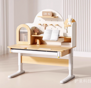 Product picture：Furniture factory护童科技Children's furnitureproduct name《Hutong Kids' Home Study Desk》议价