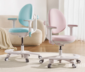 Product picture：Furniture factory护童科技Children's furnitureproduct name《Adjustable Height Study Chair》议价