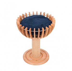 Product picture：Furniture factory尚昊佳Pet furnitureproduct name《American Red Oak High-Legged Cat Bed》议价