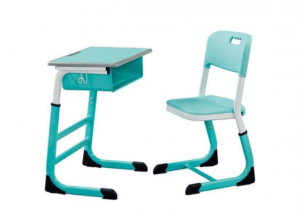 Product picture：Furniture factory红富家具Office furnitureproduct name《Sleek Matching School Desk and Chair》议价