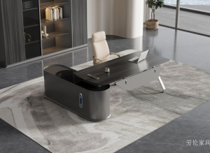 Product picture：Furniture factory劳伦家具Office furnitureproduct name《Stylish Minimalist Manager's Desk》议价