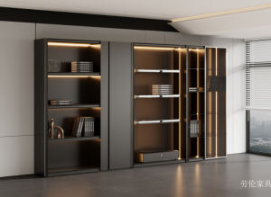 Product picture：Furniture factory劳伦家具Office furnitureproduct name《Italian Minimalist Stylish Filing Cabinet》议价