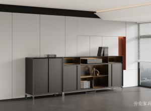 Product picture：Furniture factory劳伦家具Office furnitureproduct name《Italian Minimalist Stylish Low Cabinet》议价