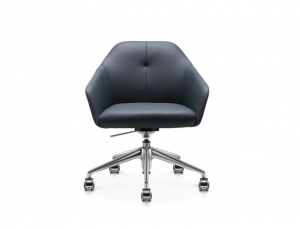 Product picture：Furniture factory劳伦家具Office furnitureproduct name《Comfortable Swivel Leather Chair》议价