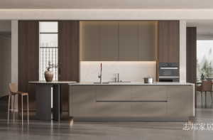Product picture：Furniture factory志邦家居Bathroom furnitureproduct name《Leting Time Machine Cabinet》议价