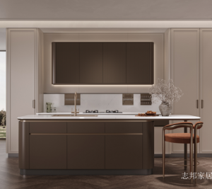 Product picture：Furniture factory志邦家居Bathroom furnitureproduct name《Junting Rosemary Cabinet》议价
