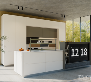 Product picture：Furniture factory志邦家居Bathroom furnitureproduct name《Meiting Summer Companion Cabinet》议价