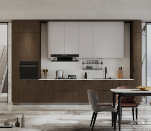Product picture：Furniture factory志邦家居Bathroom furnitureproduct name《Leting Simple Love Cabinet》议价