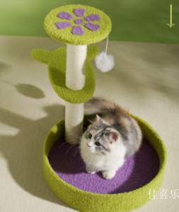 Product picture：Furniture factory佳喜乐Pet furnitureproduct name《Multi-Layer Platform Petal Cat Tree》议价