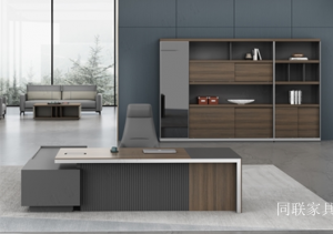 Product picture：Furniture factory 同联家具 Office furniture product name 《Modern Executive Desk》议价