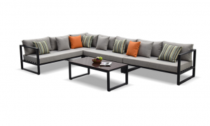Product picture：Furniture factory 美力雅 Outdoor furniture product name 《Aluminum Free Combination Outdoor Sofa》议价