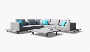 Product picture：Furniture factory 美力雅 Outdoor furniture product name 《Leather Outdoor Sofa》议价