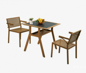 Product picture：Furniture factory 奥泰家具 Outdoor furniture product name 《Aluminum Patio Dining Set》议价