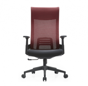 Product picture：Furniture factory 盛联达 Office furniture product name 《Red-Backed Office Mesh Chair》议价