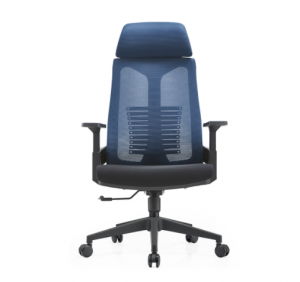 Product picture：Furniture factory 盛联达 Office furniture product name 《Blue Pilot Mesh Chair》议价