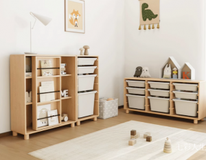 Product picture：Furniture factory 七彩人生 Children's furniture product name 《Children's Storage Combination Cabinet》议价
