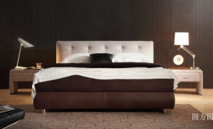 Product picture：Furniture factory 圆方园 Home Furniture product name 《Fashionable and simple soft bed》议价