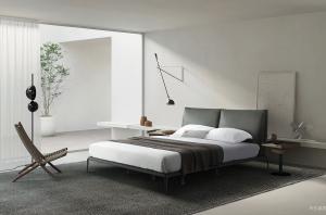 Product picture：Furniture factory 华生家居 Home Furniture product name 《Gio Minimalist Soft Bed》议价