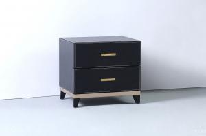 Product picture：Furniture factory 华生家居 Home Furniture product name 《Simple and elegant leather bedside table》议价