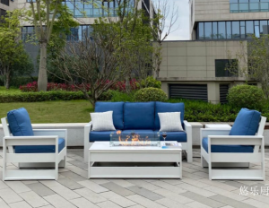 Product picture：Furniture factory 悠乐厨 Outdoor furniture product name 《Bring the Fire Pit Leisure terrace set》议价
