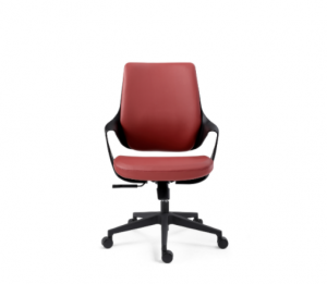 Product picture：Furniture factory 派利曼 Office furniture product name 《A deep red leather chair with a backrest》议价