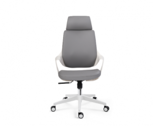 Product picture：Furniture factory 派利曼 Office furniture product name 《Cloud grey high-backed office chair》议价