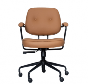 Product picture：Furniture factory 派利曼 Office furniture product name 《Brown-style retro office chair》议价