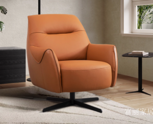 Product picture：Furniture factory 富丽家居 Home Furniture product name 《Nordic high-end head layer cowhide sofa》议价