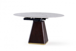 Product picture：Furniture factory 朗萨家私 Home Furniture product name 《Marble functional dining table》议价