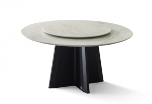 Product picture：Furniture factory 朗萨家私 Home Furniture product name 《Double-layer rotating dining table》议价