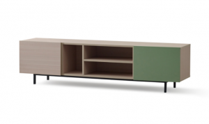 Product picture：Furniture factory 朗萨家私 Home Furniture product name 《Wood rhyme green tone simple TV cabinet》议价