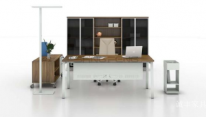 Product picture：Furniture factory 诚丰家具 Office furniture product name 《Practical and fashionable office desk》议价