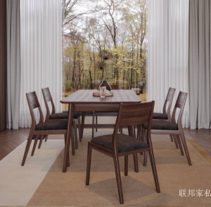 Product picture：Furniture factory 联邦家私 Home Furniture product name 《Gather stretching table》议价