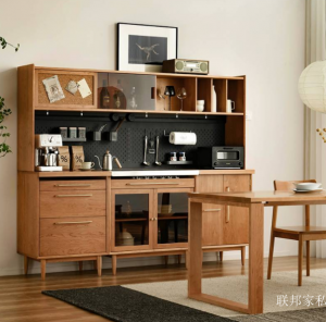 Product picture：Furniture factory 联邦家私 Bathroom furniture product name 《Cherry wood Japanese style cabinet》议价